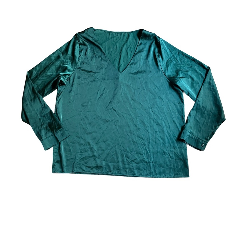 Elegant Green Women's Top